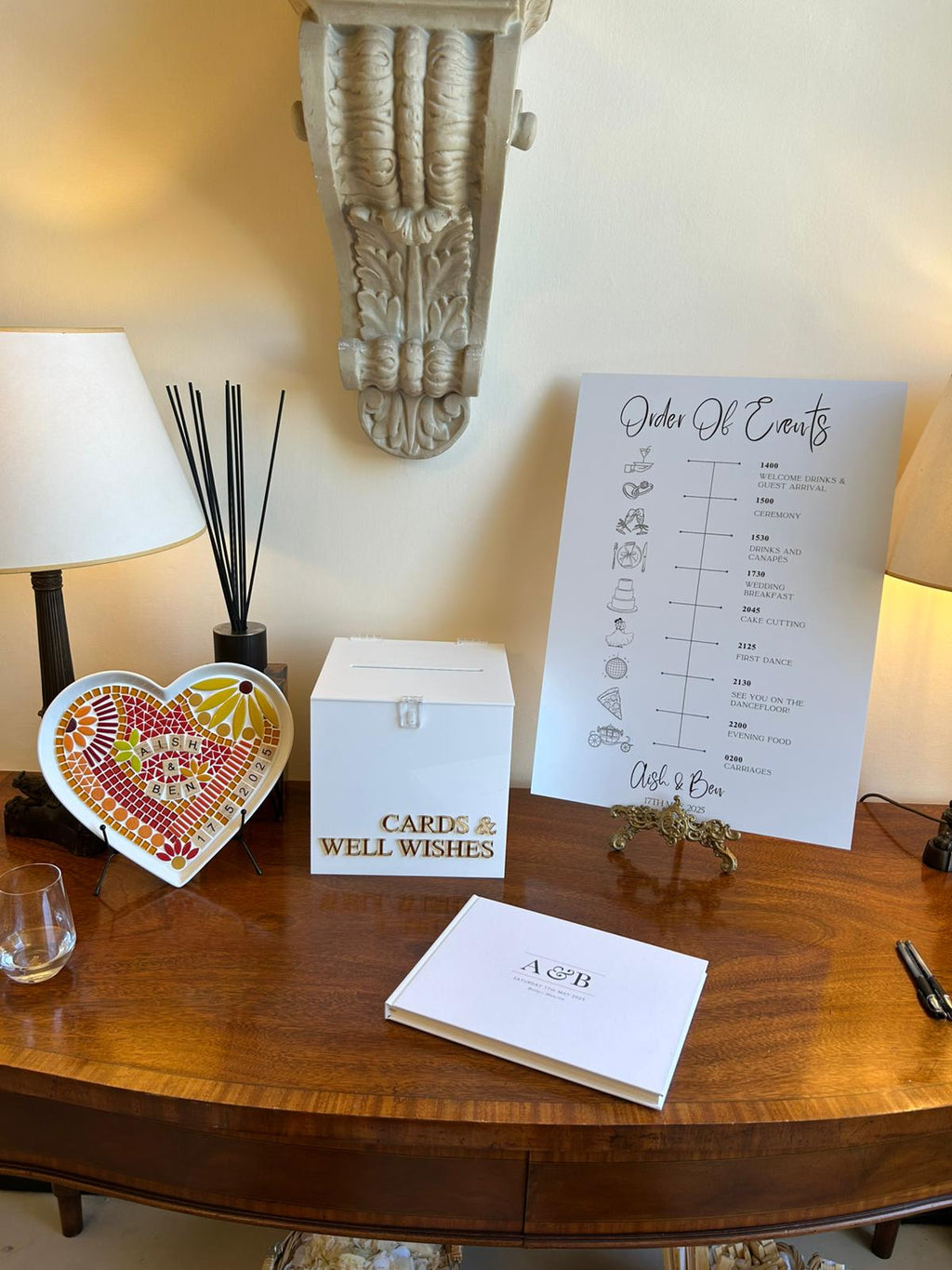 Wedding Keepsake: Heart