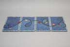 Azure Vine Symphony Placemats
