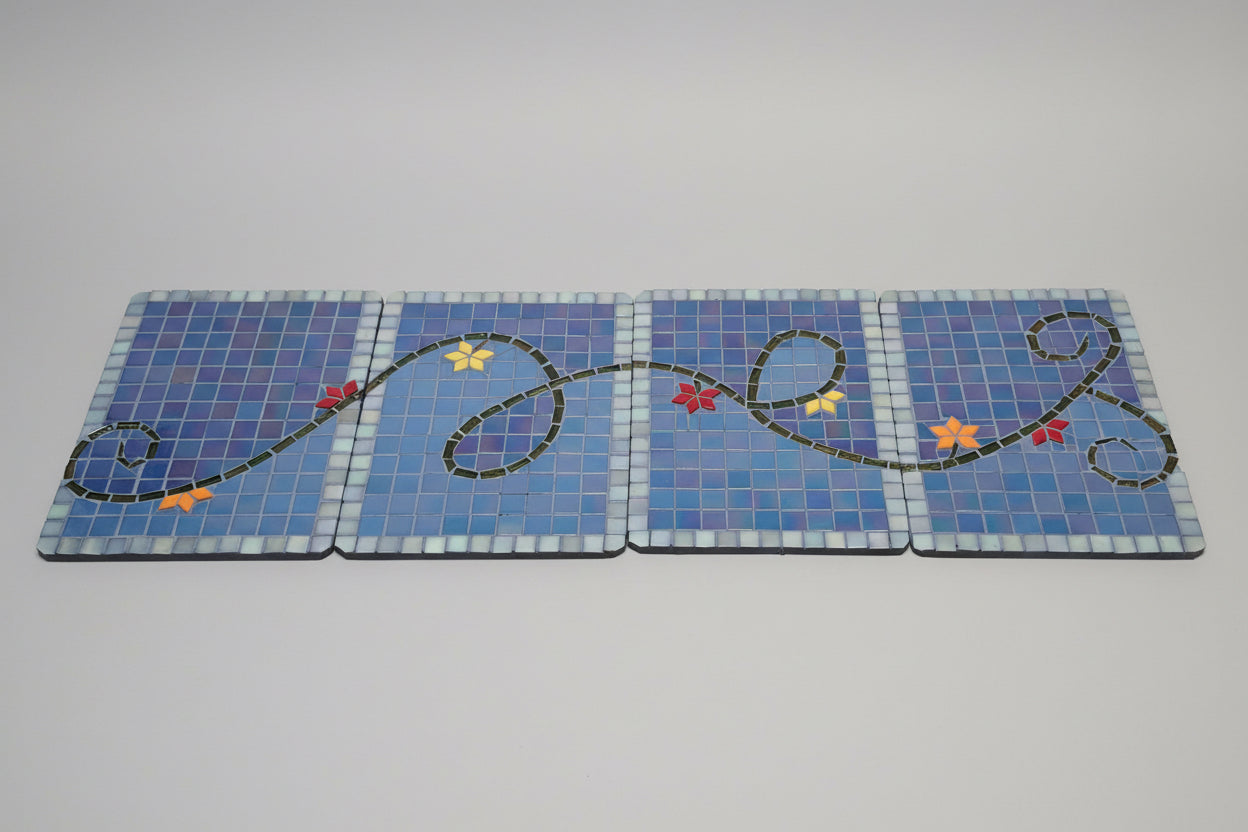 Azure Vine Symphony Placemats