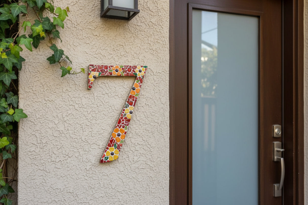 House Number 7: Red