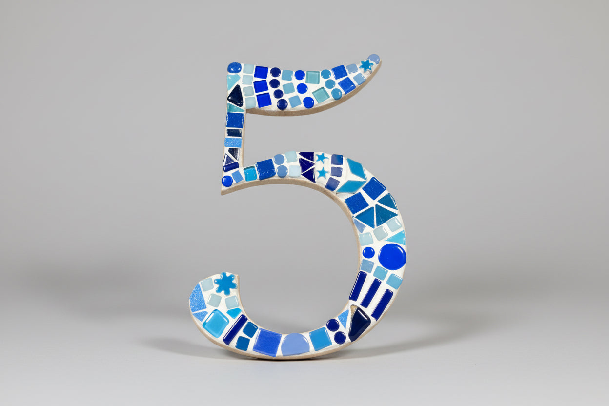 House Number 5: Blue
