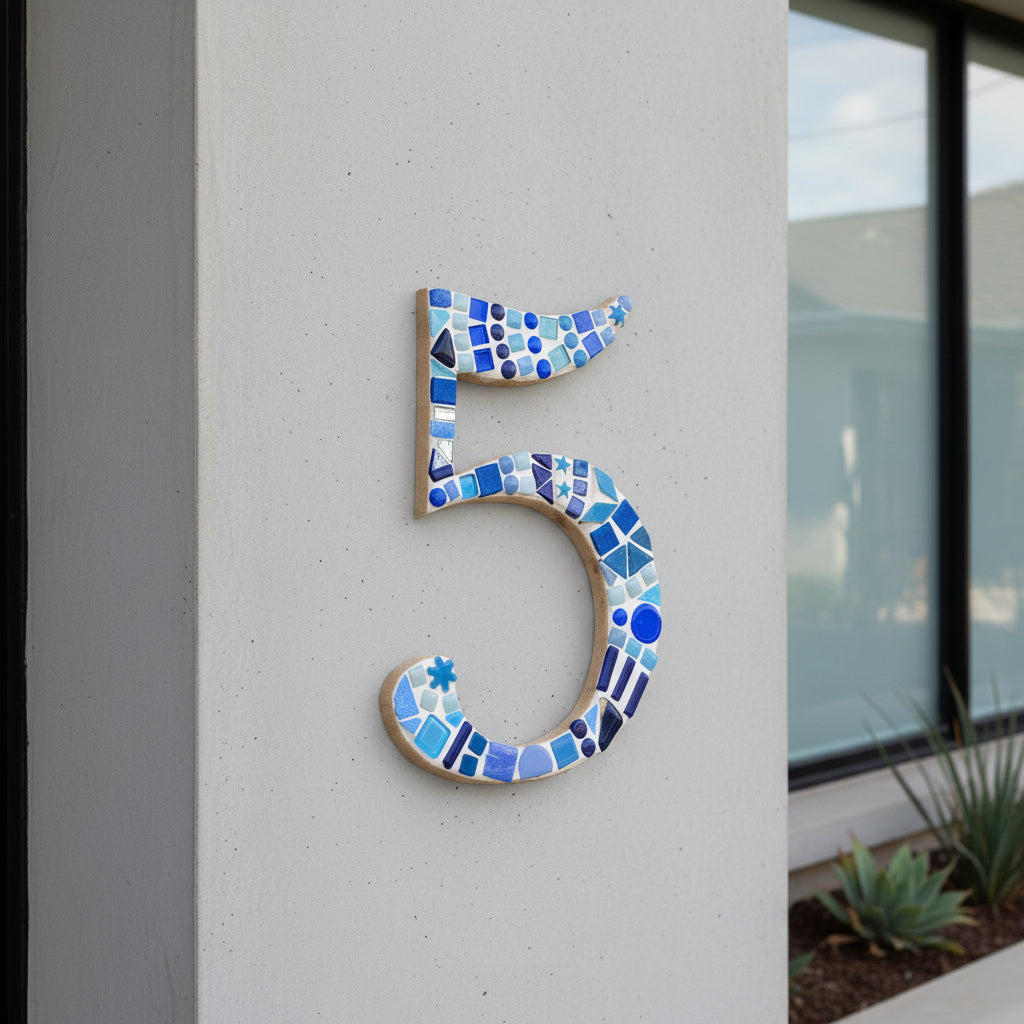 House Number 5: Blue